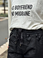 Charger l&#39;image dans la galerie, Pantalon simili cuir MADDOX Noir
