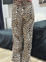 Charger l'image dans la galerie, Pantalon VEGA léopard Rose
