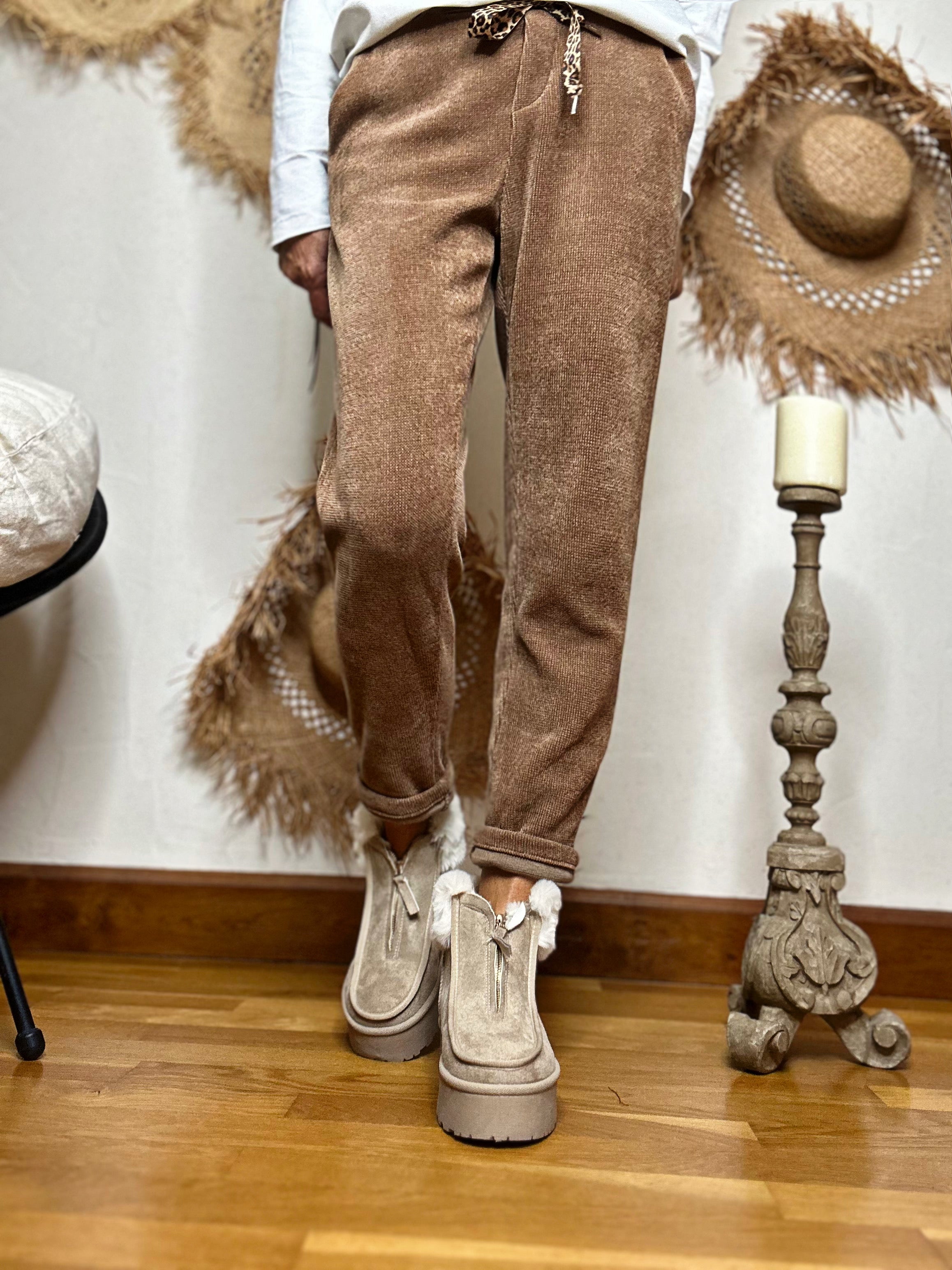 Pantalon VOLTAIRE Camel