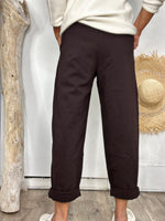Charger l&#39;image dans la galerie, Pantalon CHARLEY Choco
