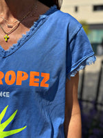 Charger l&#39;image dans la galerie, Tee shirt ST-TROPEZ Bleu
