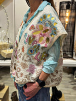 Charger l'image dans la galerie, Gilet sans manche FUNKY Ecru
