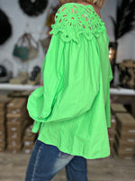 Charger l&#39;image dans la galerie, Blouse MARCO Vert
