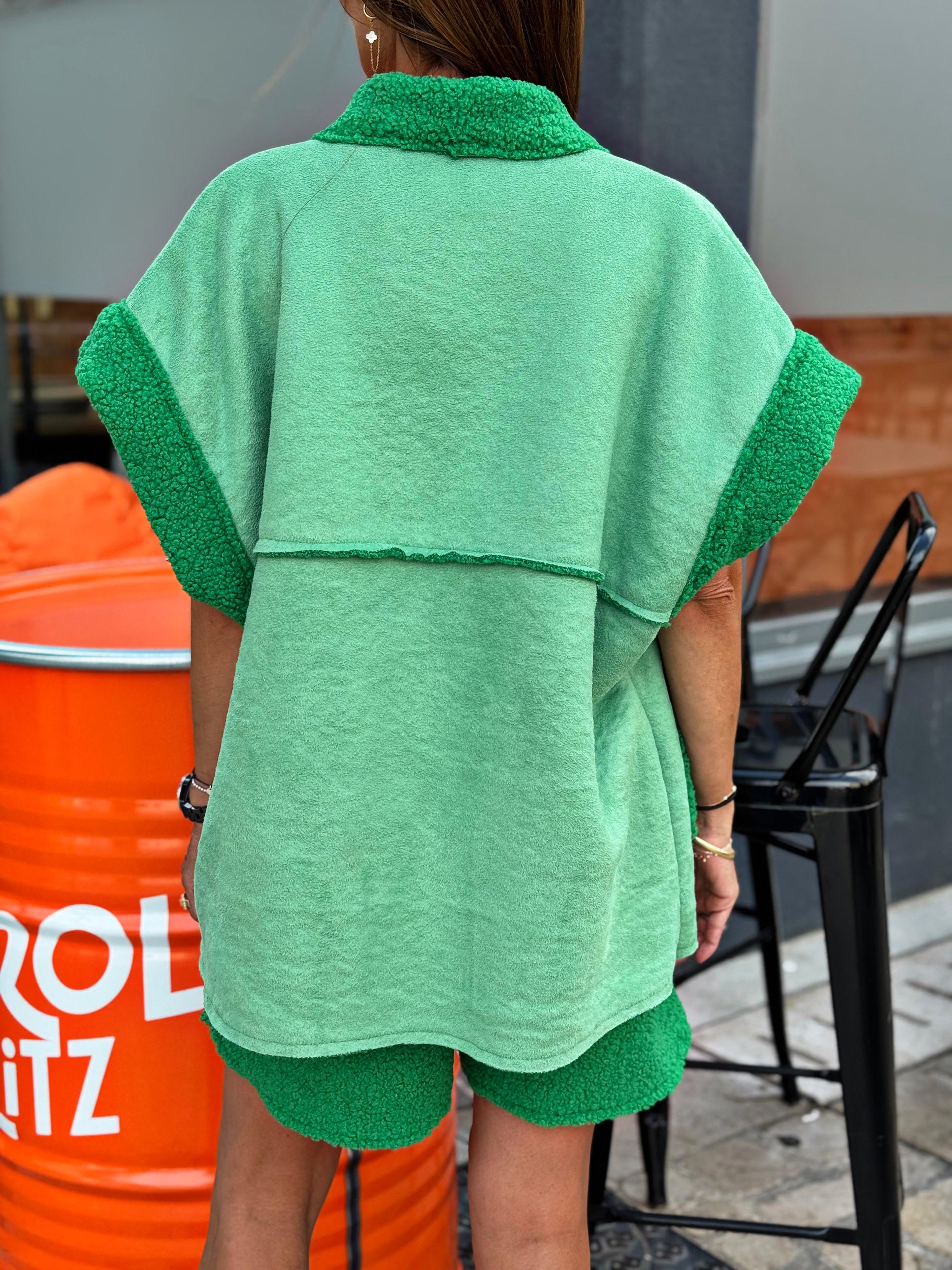 Blouson sans manche LOOMY Vert