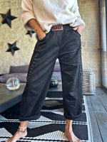 Charger l'image dans la galerie, Pantalon LOVE Noir

