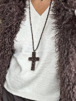 Charger l'image dans la galerie, Collier CROIX Choco
