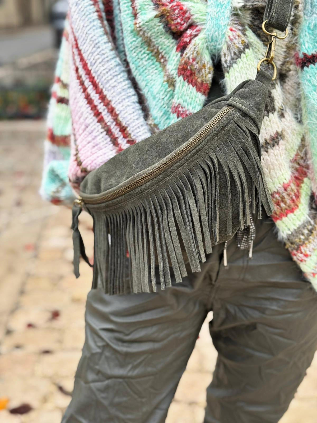 Sac banane TERRA Kaki