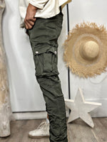 Charger l&#39;image dans la galerie, Pantalon CARGO Kaki

