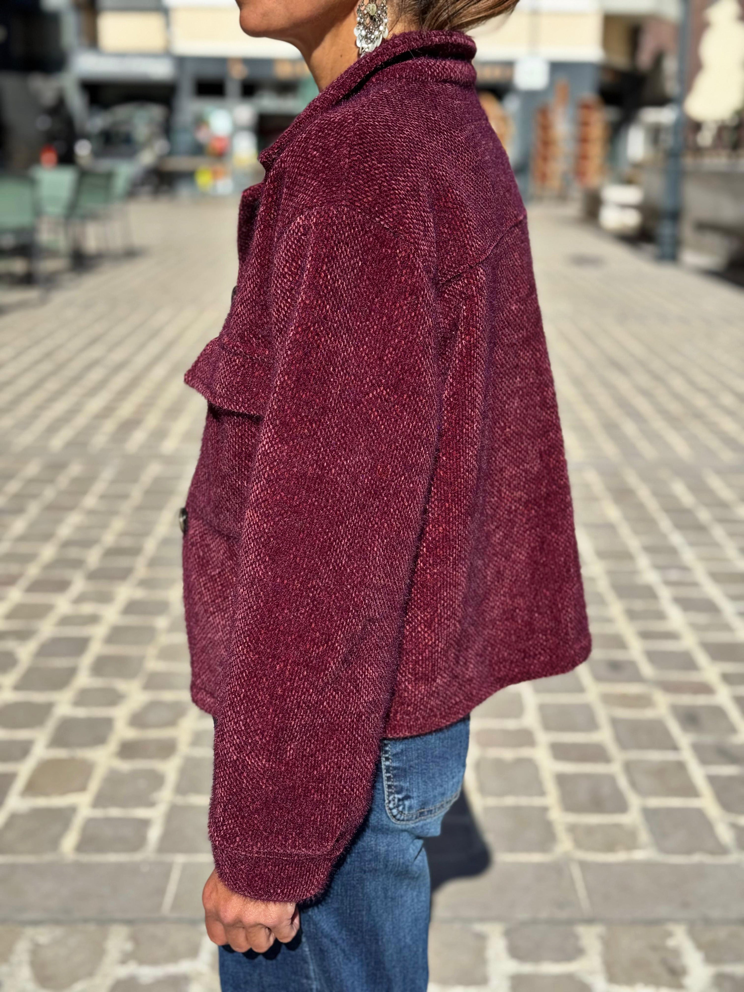 Veste MARGOT Bordeaux