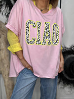 Charger l'image dans la galerie, Tee shirt Rose - LEA
