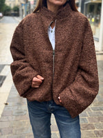 Charger l&#39;image dans la galerie, Blouson DARIO Choco
