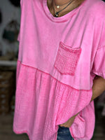 Charger l&#39;image dans la galerie, Top VANILLE Fuchsia
