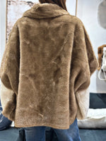 Charger l&#39;image dans la galerie, Veste/Poncho MAYA Camel
