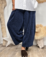 Charger l'image dans la galerie, Pantalon velours cotelé EMILIO Marine
