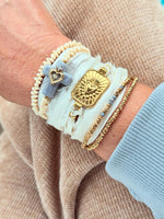 Charger l'image dans la galerie, Bracelet COEUR SACRE Gris
