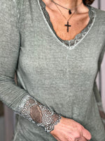 Charger l'image dans la galerie, Tee shirt AURA Kaki
