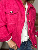 Charger l&#39;image dans la galerie, Blouson GAB Fuchsia
