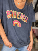 Charger l&#39;image dans la galerie, Tee shirt BOHEMIA Marine
