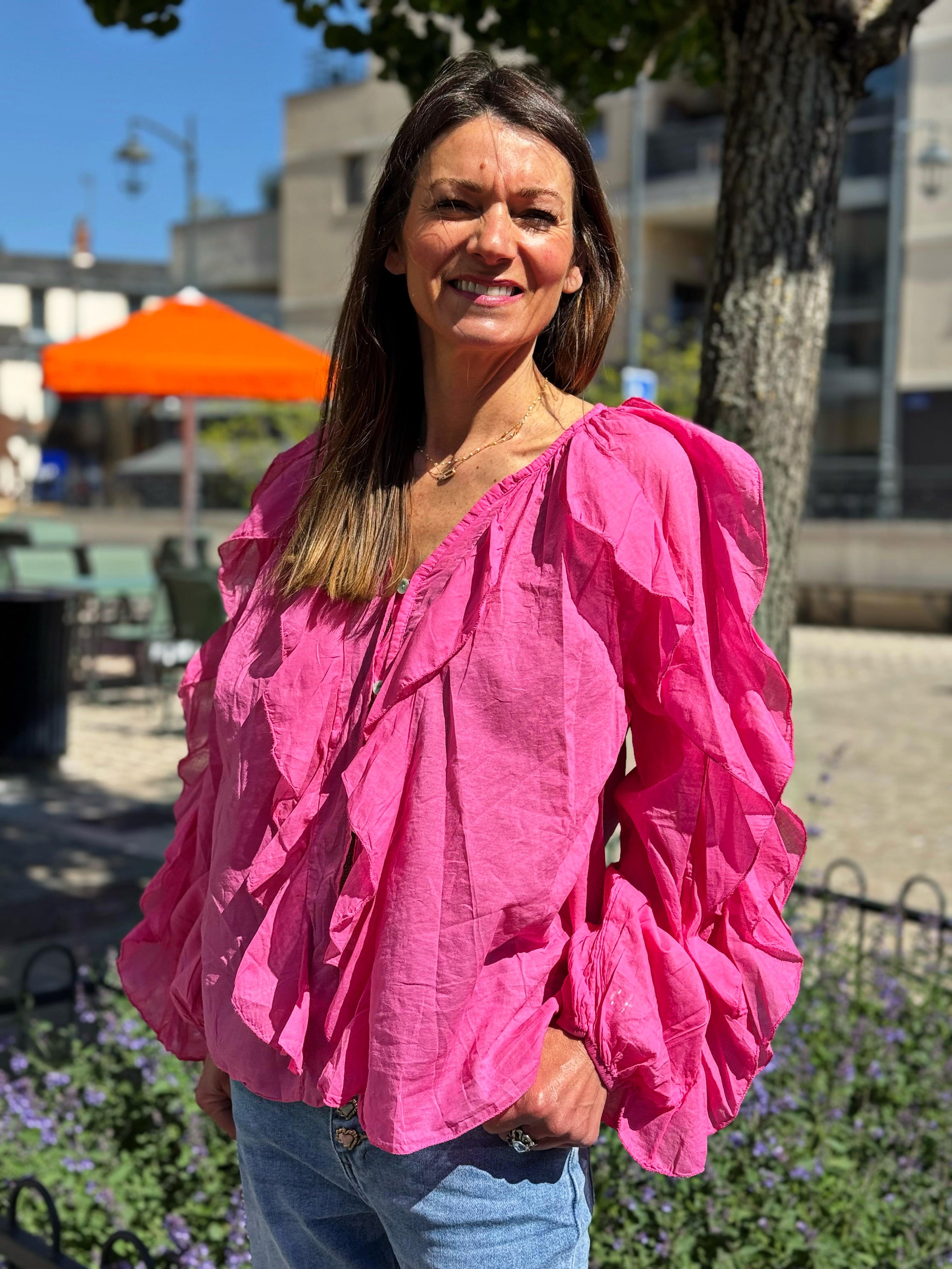 Chemise NINA Fuchsia