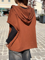 Charger l'image dans la galerie, Sweat sans manches VIKA Terracotta
