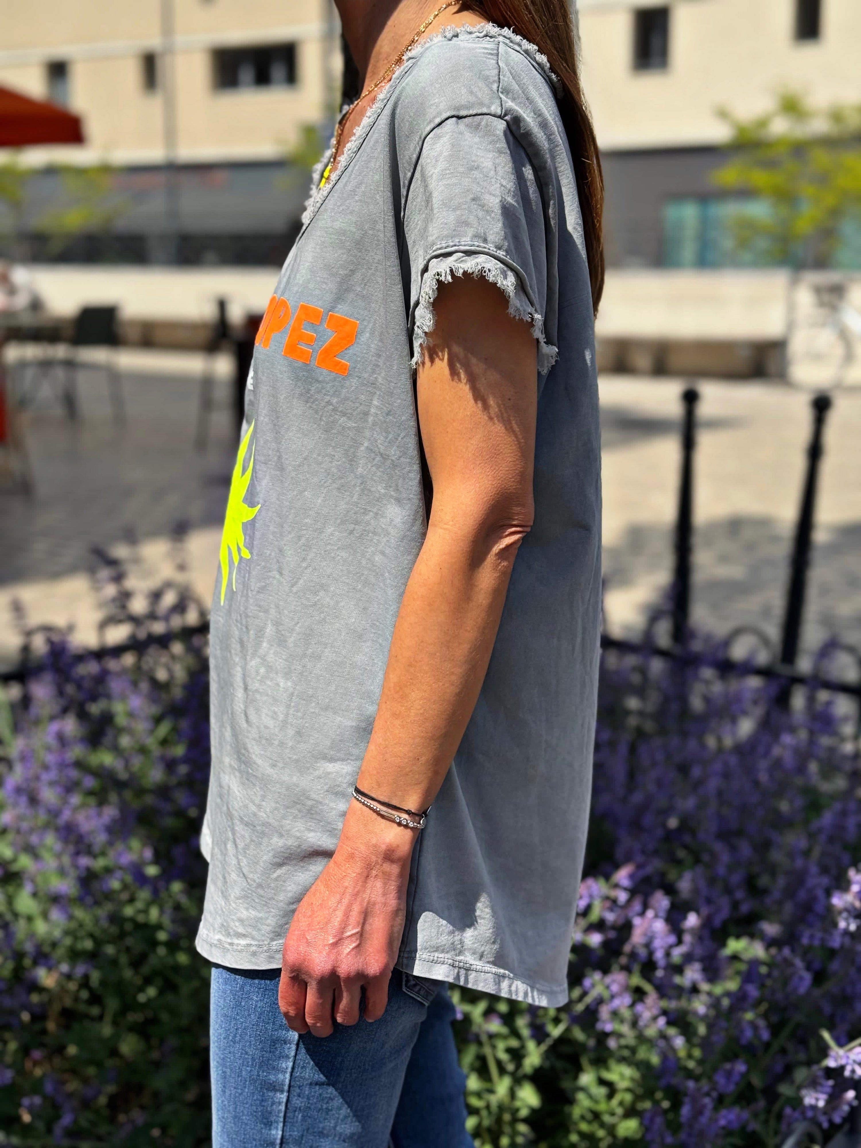 Tee shirt ST-TROPEZ Gris