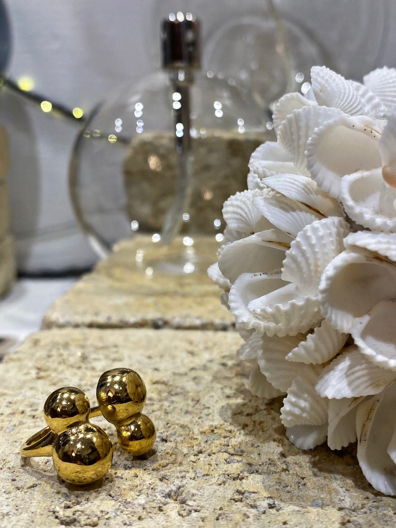 Bague BRISE Doré