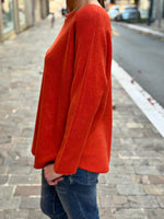 Charger l&#39;image dans la galerie, Pull doux LINO Brique
