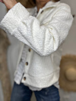 Charger l'image dans la galerie, Blouson bouclette GAB Ecru
