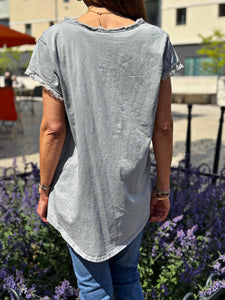 Tee shirt ST-TROPEZ Gris
