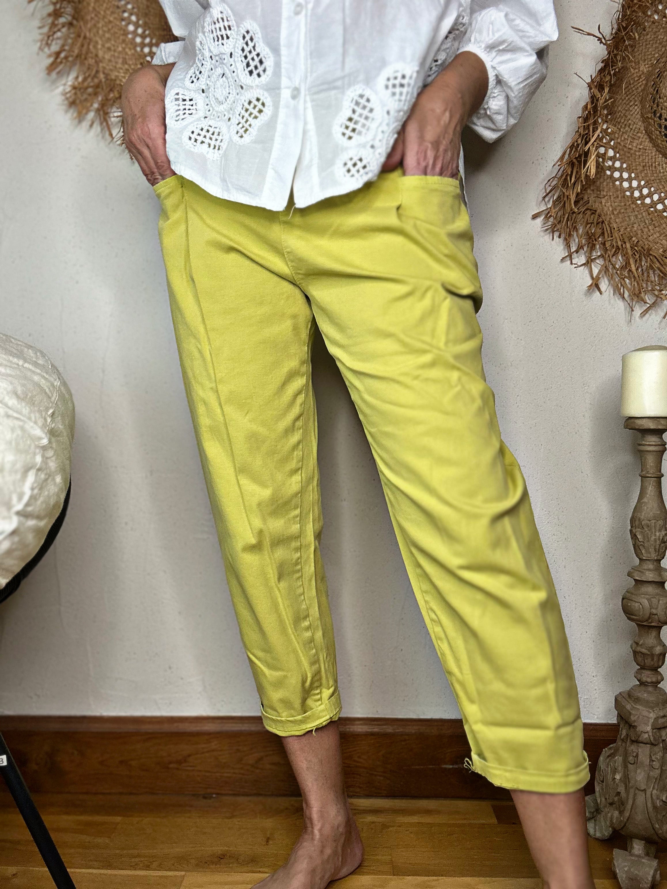 Pantalon ZAK Jaune