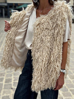 Charger l&#39;image dans la galerie, Gilet sans manche KIM Beige
