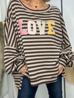 Charger l&#39;image dans la galerie, Sweat LOVE Choco
