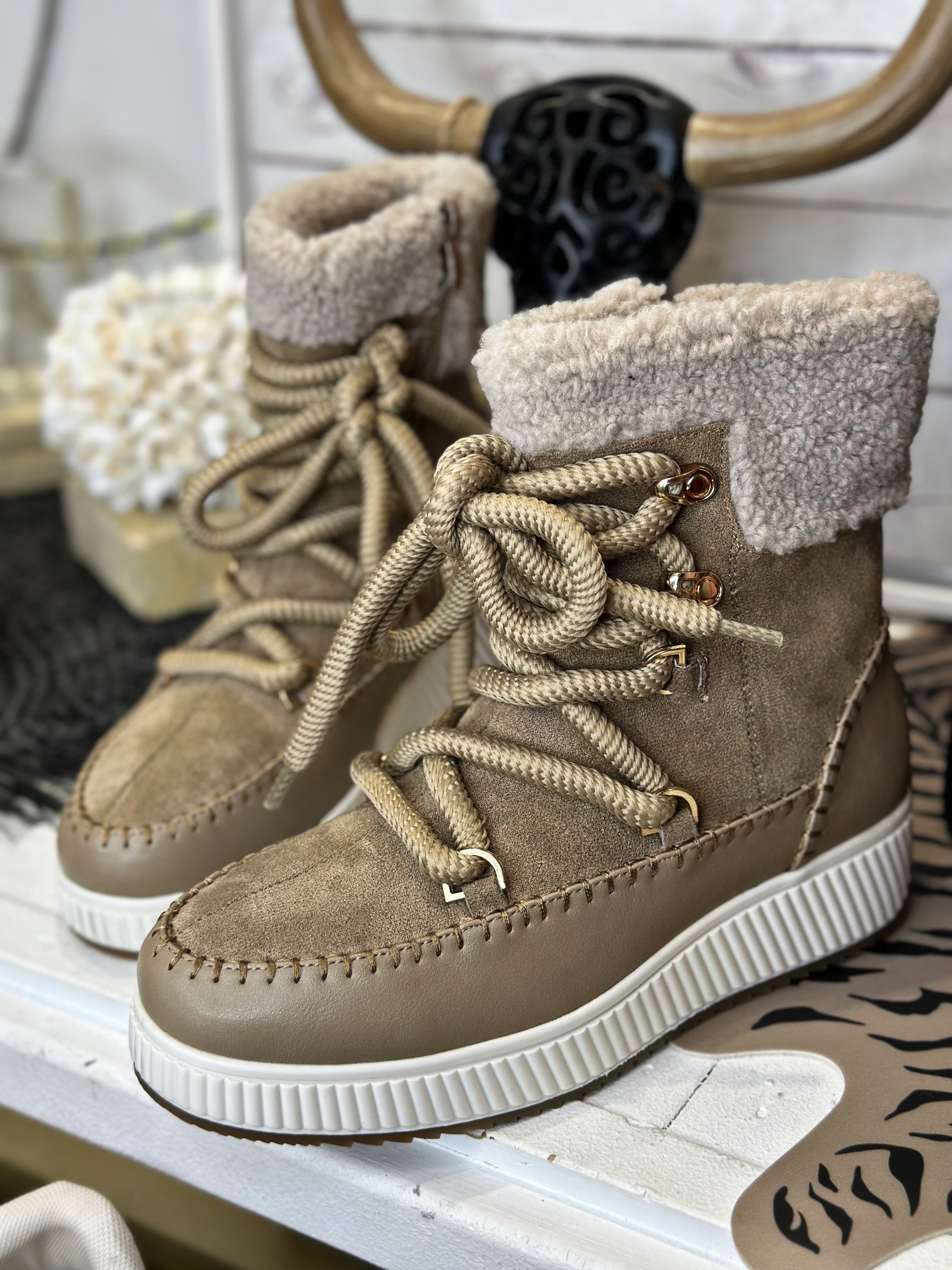 Boots DAHO Beige