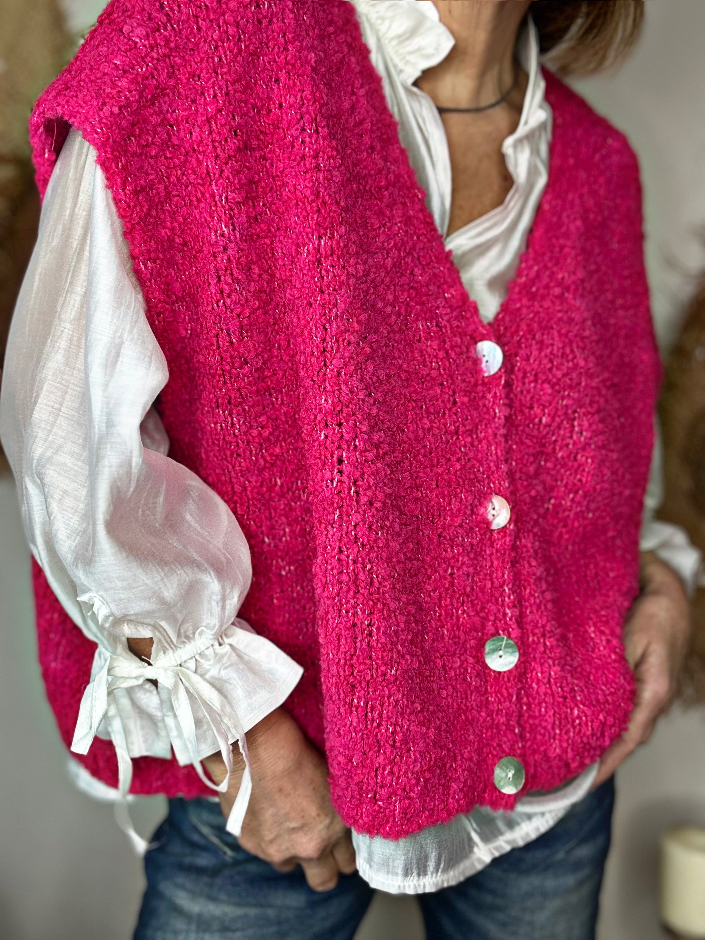 Gilet GIPSY Fuchsia