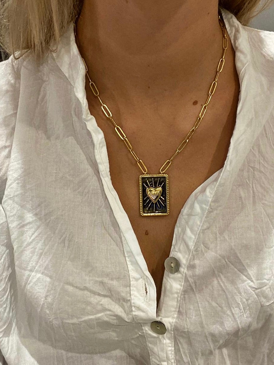 Collier TEA Noir