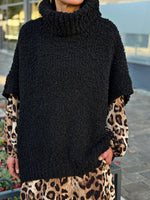 Charger l&#39;image dans la galerie, Pull sans manche BERNIE Noir
