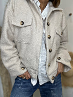 Charger l'image dans la galerie, Blouson bouclette GAB Beige
