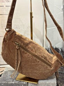 Sac banane BERTO Camel