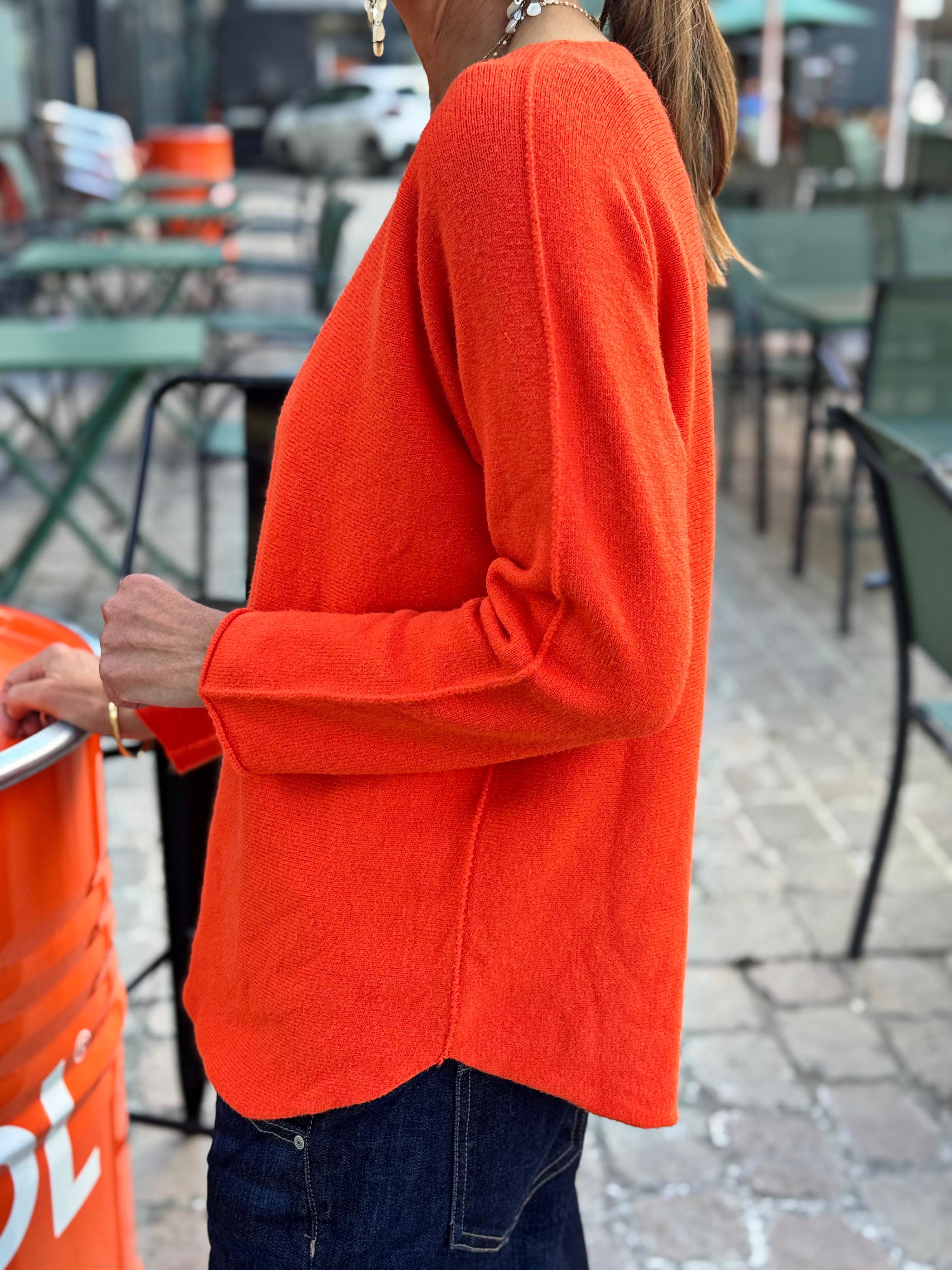 Pull doux TAO Orange