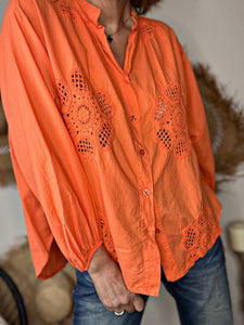 Chemise DALLA Orange