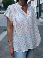 Charger l'image dans la galerie, Blouse Lait à pois rose - AUREA
