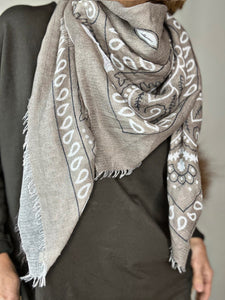 Foulard BANDANAS Taupe