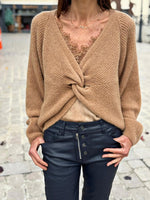 Charger l&#39;image dans la galerie, Pull LOU Camel
