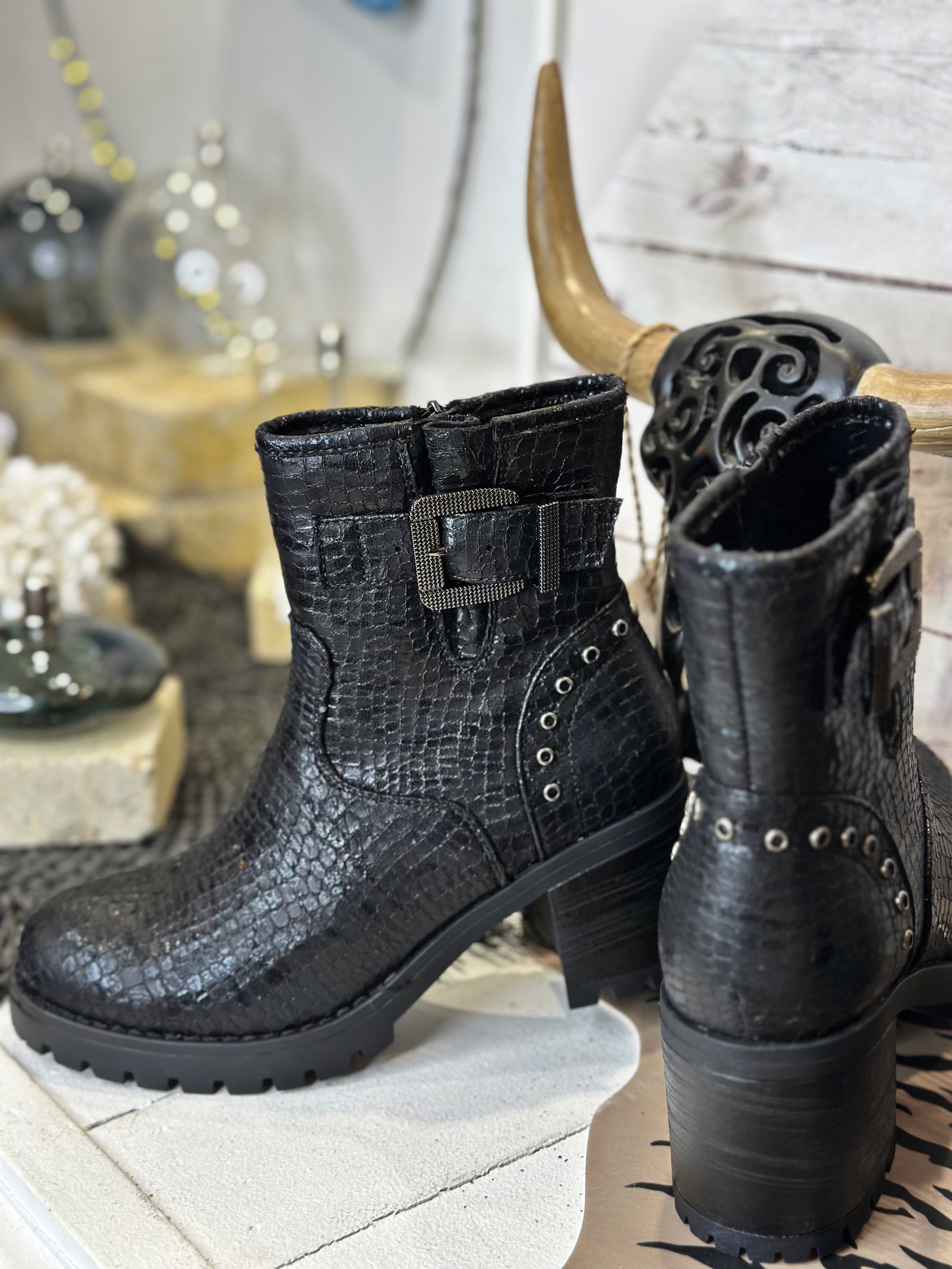 Boots MARGAUX Noir