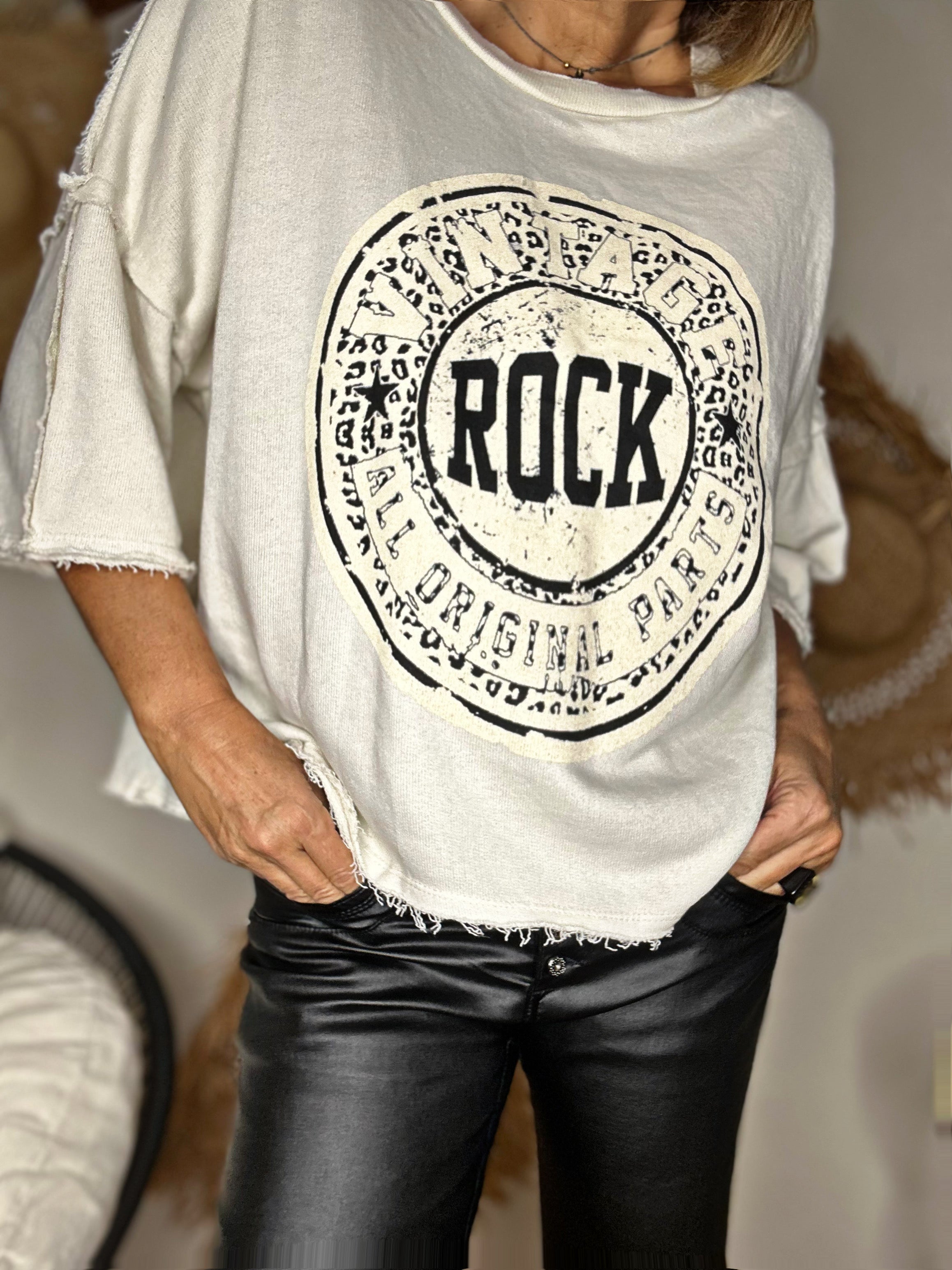 Sweat ROCK Ecru