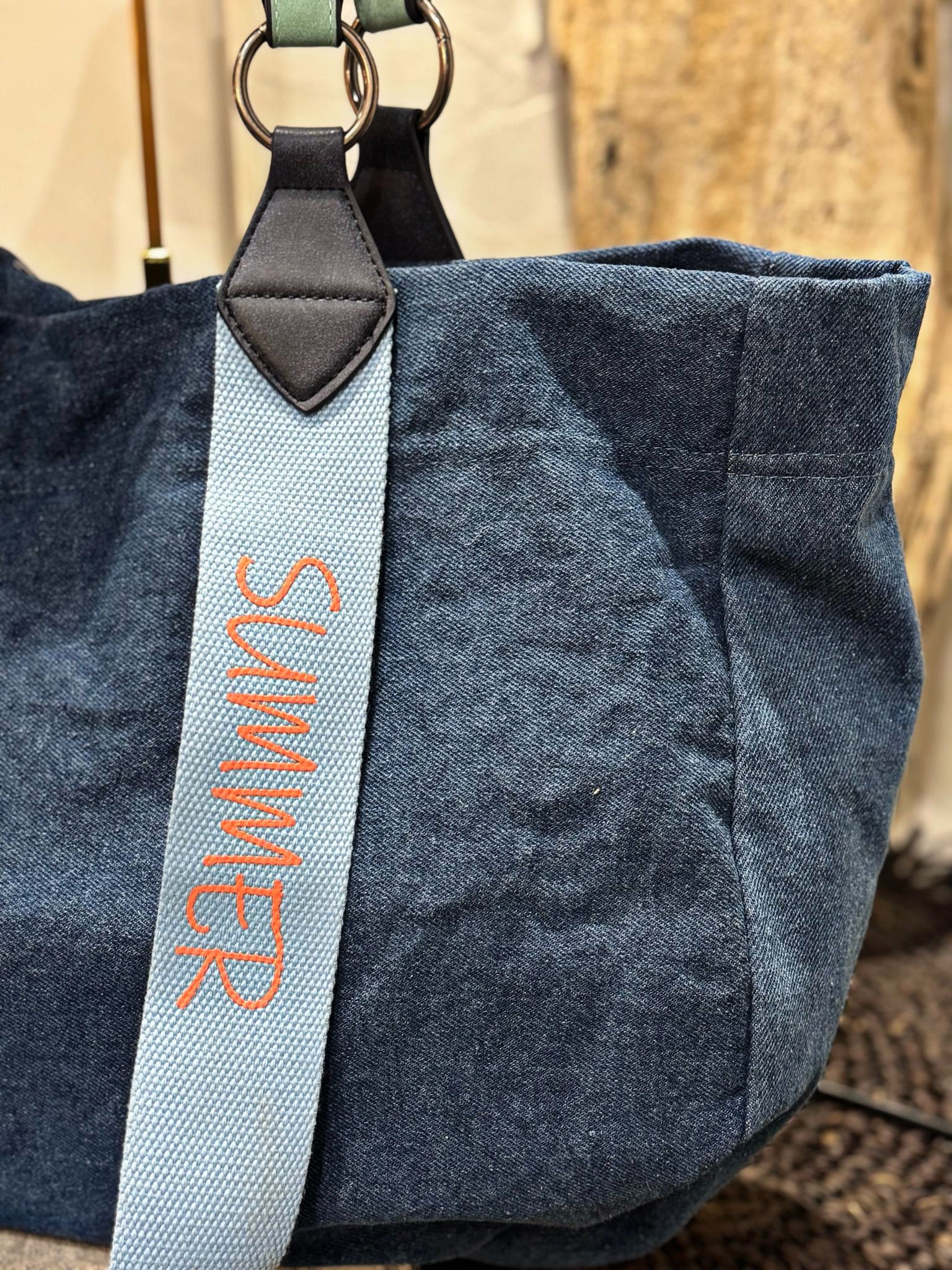 Sac VIBE SUMMER Bleu jeans foncé