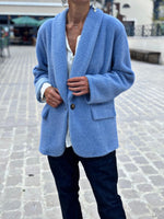 Charger l&#39;image dans la galerie, Veste DALIA Bleu ciel
