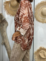 Charger l'image dans la galerie, Chemise LARA Camel
