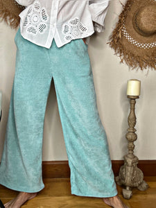 Pantalon EZIO Turquoise