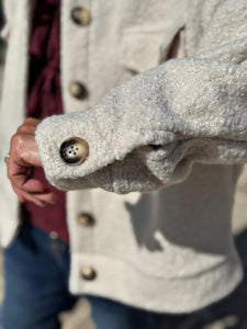 Blouson bouclette GAB Beige